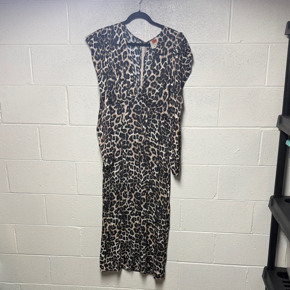 FARM Rio Leopard Print Long Sleeve Dress - Picture 3 of 10